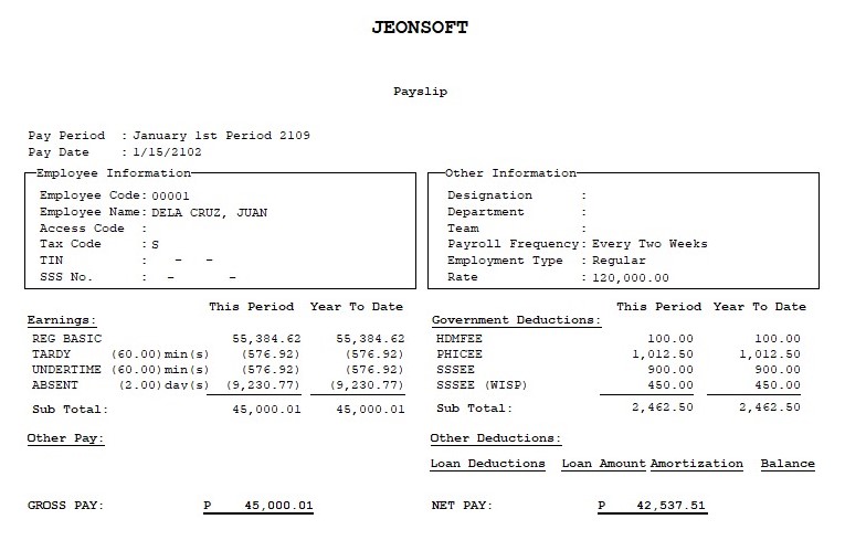 jeonsoft payslip