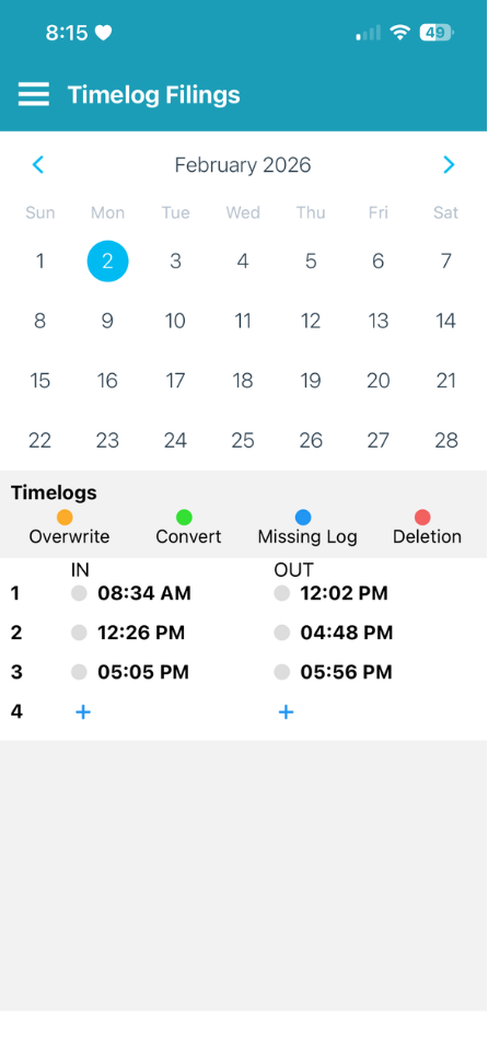 ESS Mobile Interface